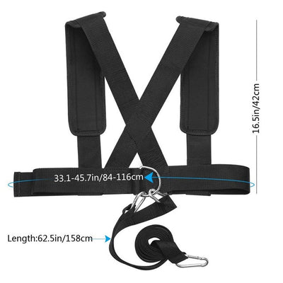 Fitness Belt with Shoulder Strap