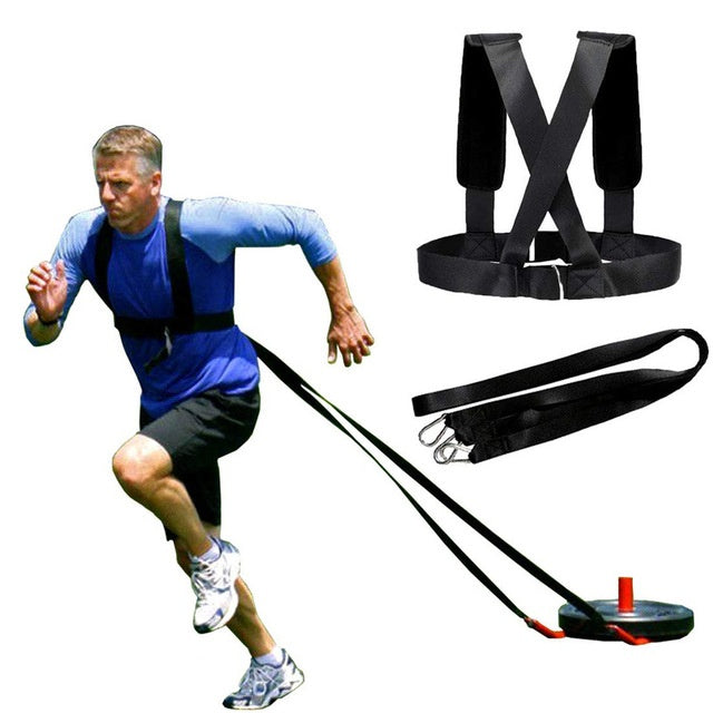 Fitness Belt with Shoulder Strap